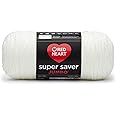 RED HEART Super Saver Jumbo Yarn, Soft White