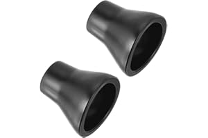 PATIKIL Golf Pelota Agarrador 2 Paquete Putter Agarre Ventosa Recogida Respaldo Guardar para Selector Superior Tubo Mango Negro