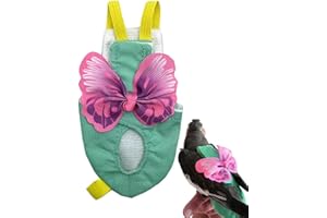 Fukamou Bird Diaper,Fashion and Soft Bird Diapers Suite | Pigeon Pants for Small Medium Birds Parakeets Parrot Cockatiel, Bird Diapers for Parrots, Bird Clothes