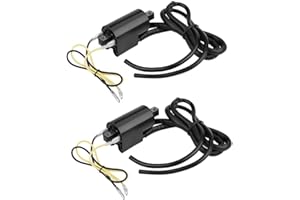 AKOZON Bandit 600 Ignition Coil + Ignition Coil, 2Pcs Motorcycle Accessory Ignition Coil for Fzs600 Fazer Fzr750 Fzr1000 Genesis
