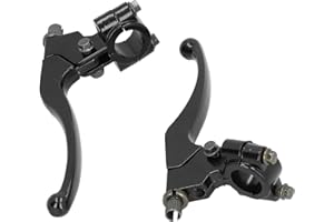 TOWEBOORY Kupplungshebel Motorrad, 1 Paar 7/8 inch 22mm Kupplungshebel Bremsgriff Motorrad-Brems Kupplung Hebel Kupplung Bremshebel für 50CC - 125CC Pit Bike Dirt Bike ATV Motocross Motorrad