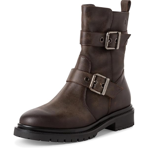 Geox Mädchen D Vilde Ankle Boots – Damenstiefelette Mit Chunky-Sohle, Leder/Stretch, Blockabsatz 4,5 Cm