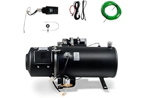 XmyXGAR 30 kW 12 V Riscaldatore idronico a liquido, riscaldamento a combustibile liquido, scaldabagno diesel per barca, roulotte, camper (12 V 30 kW tutto incluso)
