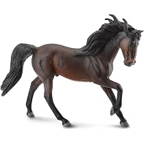 Collecta - Jument Mustang Baie Rouan - Figurine XL Ultra-réaliste - 18 Cm X 12 Cm