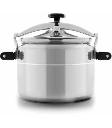 Artame ART38220 Luna Hotel Snelkookpan, Stoomkookpan, Gemakkelijk Te Openen Xxl Volume 20 L Voor Alle Warmtebronnen Inclusief Inductie Oe 32 Cm Roestvrij Staal 749267108