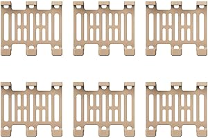 Heblumin Hunde Tracker Clip Gummiklammern Kompatibel mit XL GPS Tracker für Hunde - Packung mit 6 (XL)