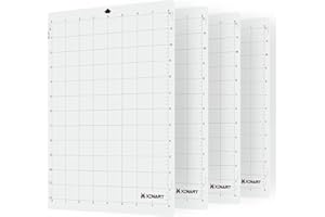 XINART StandardGrip Schneidematte für Silhouette Portrait (4 Matten, 8x12 Zoll) Standard Grip Adhesive Sticky Cricket Zubehör Craft Vinyl Ersatz Schnittmatten für Silhouette Cameo