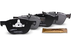 HOMRY BESTPRICE Bremsbelagsatz Vorderachse, Bremsbeläge Bremsklötze vorne, 4 Stück, Kompatibel mit BMW X5 (E70), X5 (F15, F85), X6 (E71, E72), X6 (F16, F86)