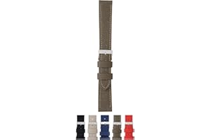 Morellato Skórzany pasek do zegarka damskiego CORDURA/2 zielony 22 mm A01U2779110072CR22, zielony, 22mm, pasek