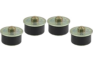 X AUTOHAUX 4pcs Car Rubber Expansion Freeze Plug Fit 1-1/2" to 1-5/8" 38mm-41mm