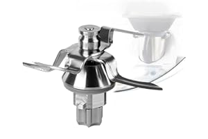 BUITHAFU Cuchilla de repuesto original para Thermomix TM31. Cuchillas de acero inoxidable con junta tórica | Apto para lavavajillas | Para amasar, moler y mezclar