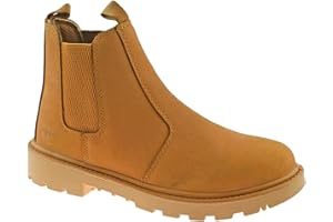 Grafters Mens Grinder Safety Twin Gusset Leather Dealer Boots