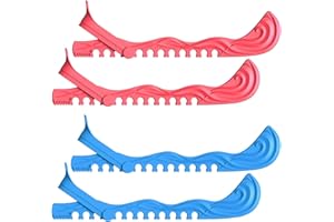Faumsut Protezioni per pattini da ghiaccio, confezione da 2, protezioni regolabili per pattini da ghiaccio per scarpe da hockey