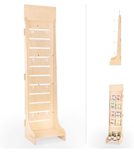 LIFKOME Elegante Houten Displaystandaard Thee- En Cakehouder Voor Winkeldecoratie