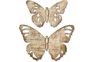 Sizzix Bigz Die 664166, Tattered Butterfly by Tim Holtz, Multi Colour, One Size