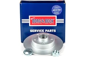 Borg & Beck BBD5966S Brake Disc Single (Rear): Renault Scenic 09/06-