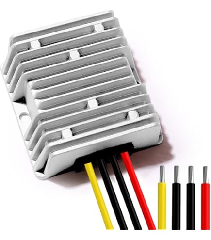 Omvormer 24V naar 12V - Omvormer, Ingangsspanning: 24 Volt DC