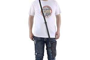 WEPMEDS CARE Housse pour sac de drainage urinaire/sac de collecte à urine, sac caché avec ceinture de cuisse pour sonde de Foley, support pour d’autres liquides corporels postopératoires, sac à bandoulière