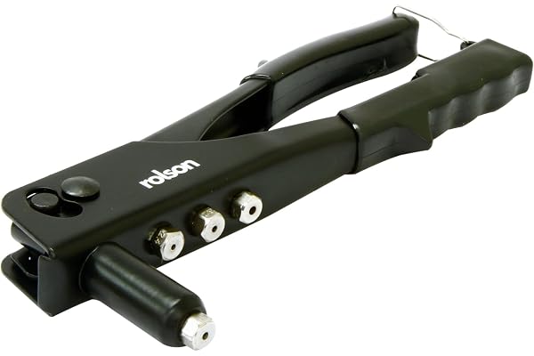 Rolson 44409 Riveteuse pneumatique à quatre têtes