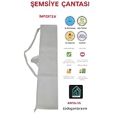 Dogant Impertex Plaj Şemsiyesi &Ccedil;antası, Beyaz, Su Ge&ccedil;irmez, Omuz Taşıma İmkanı