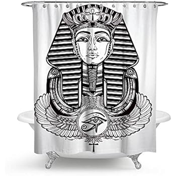 kisy Alten Ägypten Decor Wasserdicht Bad Duschvorhang ...