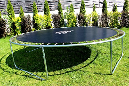 Best For Sports Trampolin mit TÜV Intertek und GS Zertifikat 4 Größen zur Auswahl cm mit Sicherheitsnetz, Leiter, REGENABDECKUNG mit ANKER KIT , BIS 180 KG! - 9