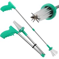 Attrape-araignée Télescopique MisFun – Manche Long 83 Cm, Pliable, Idéal Pour Capturer Insectes Sans Les Tuer (araignées, Cafards, Mouches)