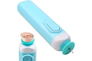 TIANXUAN Quilling Tool Electric Quilling Pen 2 in 1 Electric Tools Machine Slotted Automatic for Paper Strips 1.5mm to 10mm for Beginners DIY Scrapbooking Drawings 3D Craft