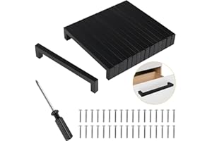 RINWYWEY 16 Stück Griffe für Küchengriffe 160mm Möbelgriff Edelstahl, Küchengriffe schubladengriffe mit Schrauben und Installationswerkzeugen Geeignet für küchenschränke, Küche, Möbel und Wohndekoration