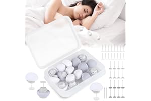 Senbaler Pack of 16 Duvet Clips, Duvet Holder, Duvet Clip, Quilt Attachment Clip for Messy Bed Sheets Quilt (White + Grey)