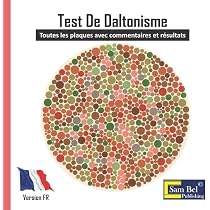 Test D'Ishihara 38 Plaques – Dernière édition Pour Détecter Le Daltonisme