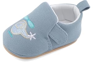 Cheerful Mario Primeros Pasos Zapatos para Bebé Niñas Niños Zapatillas de Estar por casa Suela Blanda Respirable Pantuflas Infantiles