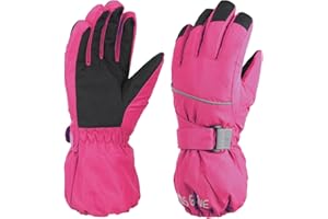 ‎TRIWONDER TRIWONDER Kinder Skihandschuhe, Thermo-Fleece Handschuhe, Warme Winterhandschuhe für Jungen Mädchen