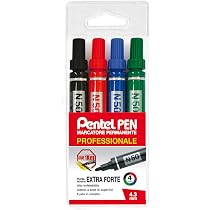 Pennarelli Indelebili Punta Fine: Colori Vivaci Assortiti, Scrivono Su Vetro, Plastica, Metallo, Legno E Pietra