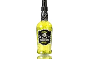BARBERTIME Aftershave Lemon Cologne | Traditional Unisex Spray Long Last Fragrance 400 ml