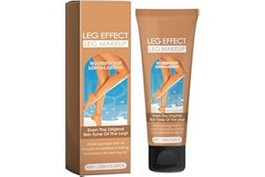 Jiangshan Airbrush Legs Covering Lotion, Leg Makeup Lotion, Body Coverage Perfector Waterproof, Leg Makeup Waterproof No Transfer, Fake Bronzer Concealing Imperfections (Medium, 1pc)