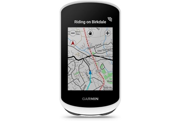 Garmin Ordinateur de vélo Edge Explore 2, 3 Pouces, avec GPS intuitif, Fonctions VO2, Records personnels, Unisexe pour Adultes, Blanc, Unique