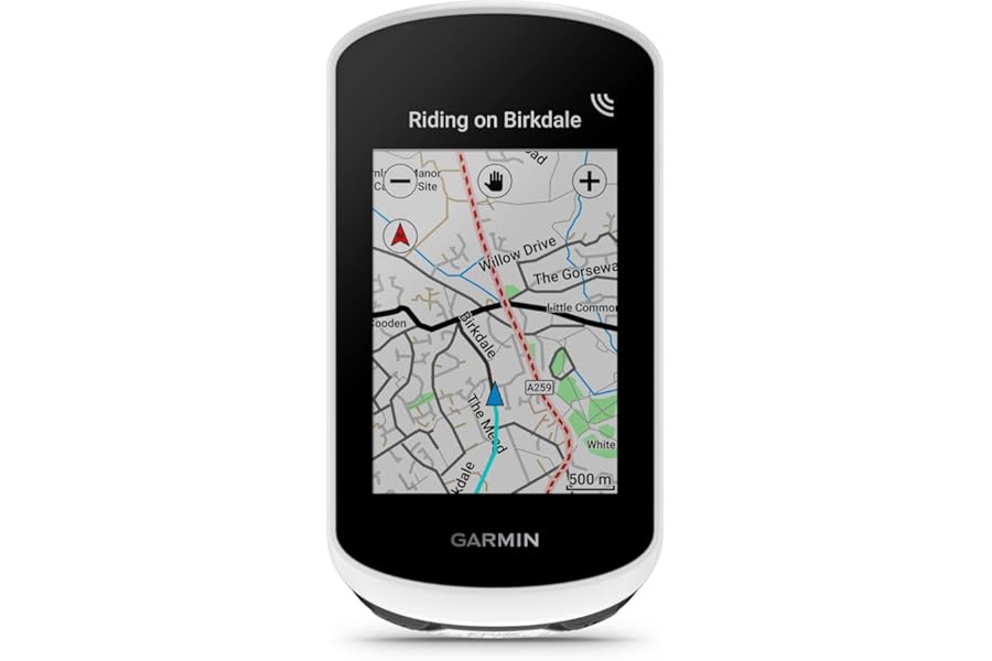 Garmin Edge Explore 2, Easy to use GPS Bike/Cycling Computer, eBike Compatability, Maps and Navigation, Additional Cycling Safety Features and more, Black