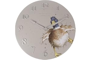 Wrendale Designs by Hannah Dale - A Waddle and a Quack Duck Wall Clock - 30cm Diameter
