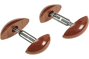 MEDCA Lot de 4 embauchoirs à chaussures pour homme et femme Marron