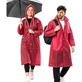 Mavi-Mor-Beyaz-Laciver-Sarı Uzun Yağmurluk &ndash; Su Ge&ccedil;irmez Kap&uuml;şonlu Unisex Yağmurluk Hafif ve Dayanıklı Yağmur Montu