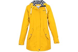 Regenliebe Damen Regenmantel | Friesennerz tailliert | gestreiftes Innenfutter | winddicht und wasserdicht