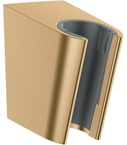 Hansgrohe DesignFlex 63-Inch Textile Handshower Hose – Brushed Bronze, Recycled PET Braid, Dishwasher-Safe, Kink-Protected, Fits All Shower Heads