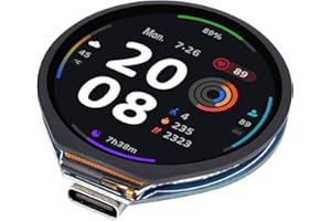 WAVESHARE ESP32-S3 Development Board with 1.28inch Round Touch LCD Display,32-bit LX7 Dual-core Processor,Support 2.4 GHz Wi-Fi and Bluetooth 5(LE) ,Embedded GC9A01 Driver And CST816S Touch Control Chip