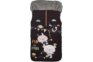 VARIOUS Saco de Silla Paseo o Carro para Bebés Polar Universal Impermeable Polar para Invierno