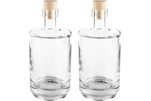 Ideen mit Herz Idéer med hjärta glasflaskor med kork | tom flaska av glas | ginflaska