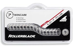 Rollerblade Unisex – Adult ILQ-7 Plus (16 PCS) Inline Roller Ball Bearings, Neutral, UNICA