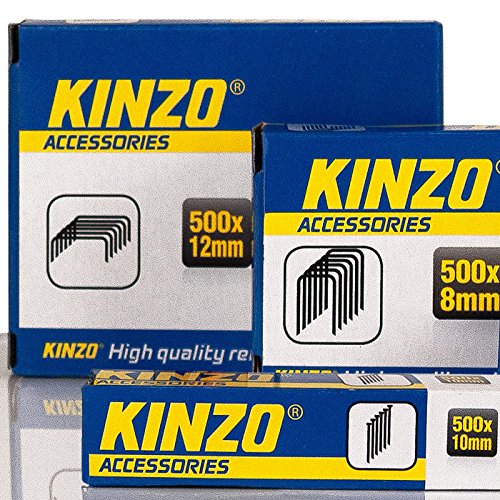 Kinzo 3in1 Hand Tacker und Heftgerät Set - 3
