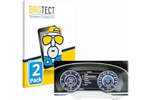 brotect Protection Ecran Anti-Reflet pour Volkswagen Tiguan 2017 Active Info Cockpit 12.3" (2 Pièces) - Film Mat