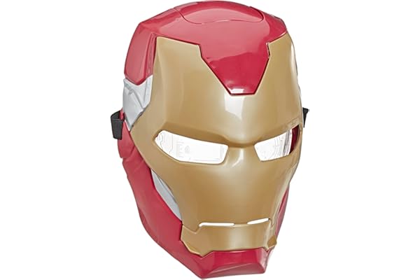 Marvel Avengers Iron Man Flip FX-mask, rollspelsleksak som lyser